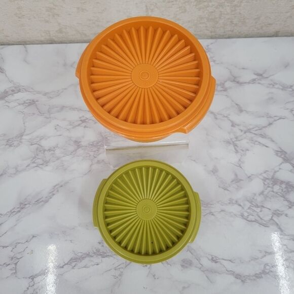 Tupperware Vintage Servailer Storage Bowls - Picture 3 of 13